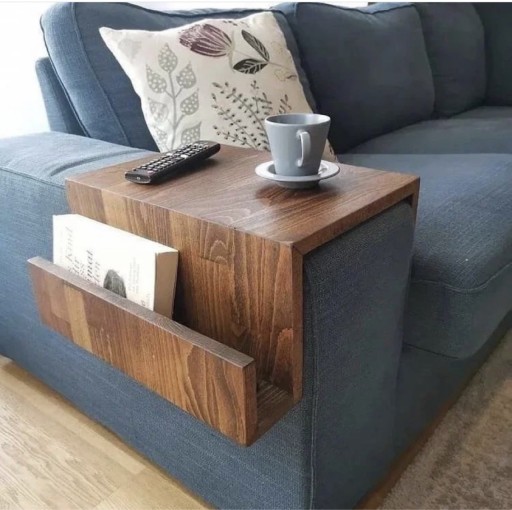 Zdjęcie oferty: Drewniane stoliki boczne Sofa kanapa podłokietnik