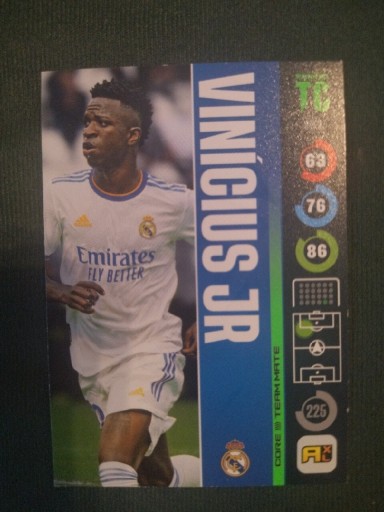 Zdjęcie oferty: PANINI Top Class 2022 131 Vinicius Jr