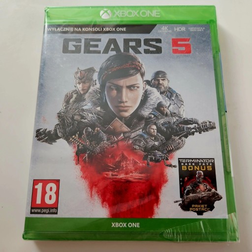 Zdjęcie oferty: Gears of War 5 - PL I XO + Xbox Series X / NOWA 