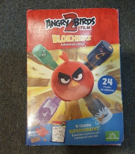 Zdjęcie oferty: Angry birds album kolekcjonerski Blokhedz gra