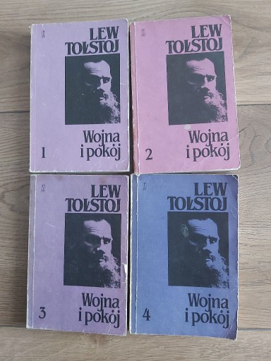 Zdjęcie oferty: Lew Tołstoj: Wojna i pokój. T 1-4