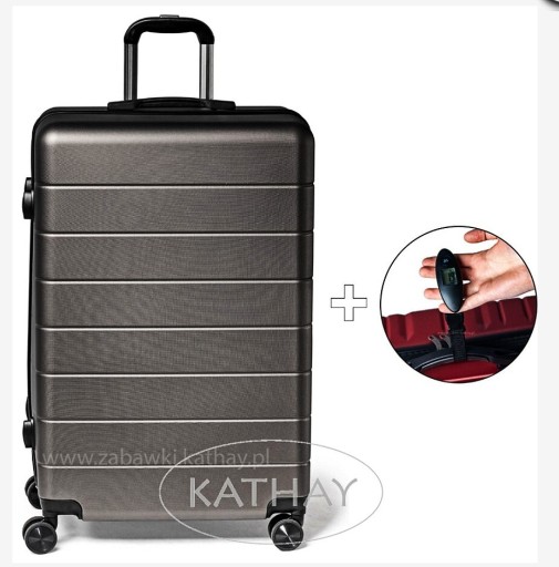 Zdjęcie oferty: Duża walizka podróżna + waga bagażowa gratis