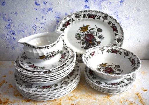 Zdjęcie oferty: Serwis obiadowy Myotts Bouquet porcelana angielska