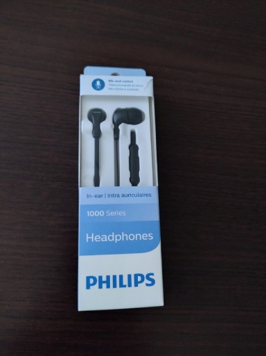 Zdjęcie oferty: Słuchawki Philips, przewodowe, douszne\dokanałowe
