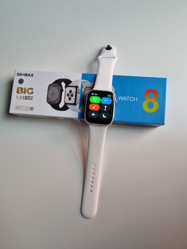 Zdjęcie oferty: Smartwatch serii 8 biały pasek 