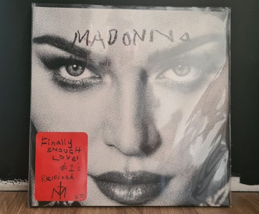 Zdjęcie oferty: Madonna - Finally Enough Love clear ekskluz. LP
