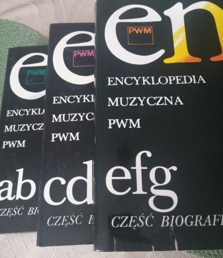 Zdjęcie oferty: Encyklopedia muzyczna 1- 3 t. 