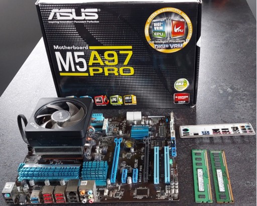 Zdjęcie oferty: ASUS Asus M5A97 PRO AMD FX-8350 4GHz  DDR3 8GB 