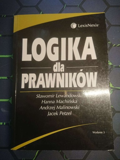 Zdjęcie oferty: Logika dla prawników - Sławomir Lewandowski