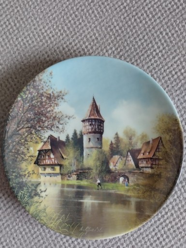 Zdjęcie oferty: "Am Wasserturm" talerz kolekcjonerski