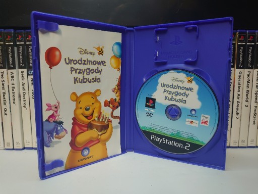 Zdjęcie oferty: Urodzinowe Przygody Kubusia Puchatka PL Polska PS2