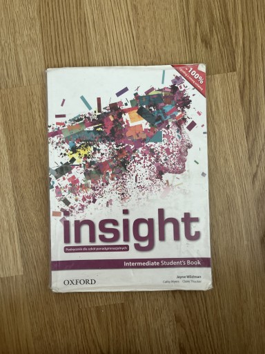 Zdjęcie oferty: Insight intermediate Student’s book