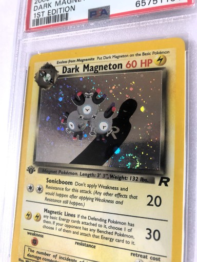 Zdjęcie oferty: PSA 9 Pokemon Dark Magneton Holo 11/82 1st edition