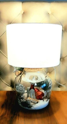 Zdjęcie oferty: Lampa świąteczna w słoju
