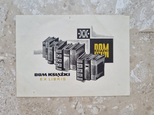 Zdjęcie oferty: EX LIBRIS Dom Książki XX, 1970