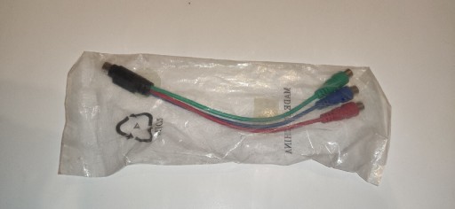 Zdjęcie oferty: Kabel adapter Svideo - Component RGB 7 pin