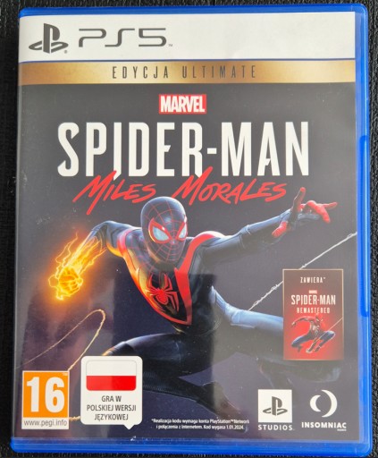 Zdjęcie oferty: Marvel's Spider-Man: Miles Morales PS5 PL