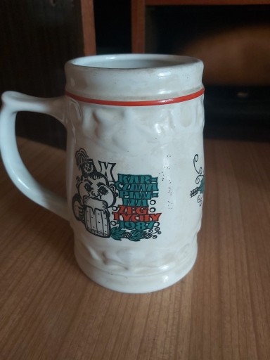 Zdjęcie oferty: Kufel ceramiczny Karczma piwna ZEG Tychy 1987