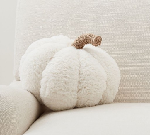 Zdjęcie oferty: Poduszka dekoracyjna Halloween dynia biala