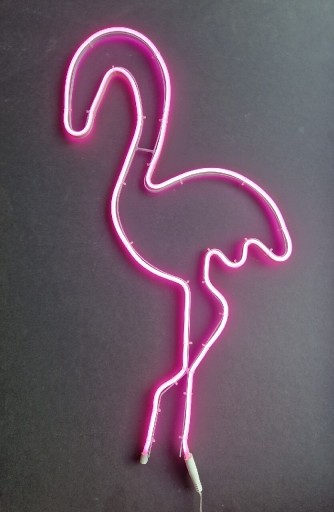 Zdjęcie oferty: Neon lampa różowy fleming