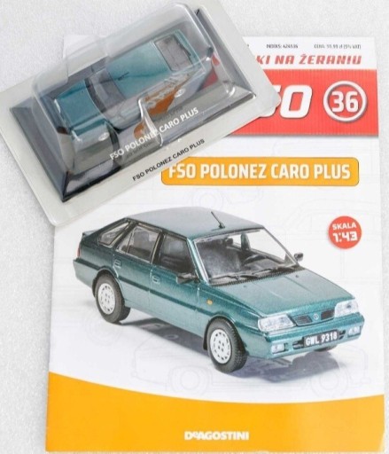 Zdjęcie oferty: Legendy FSO nr 36 Polonez Caro Plus 1/43 blister