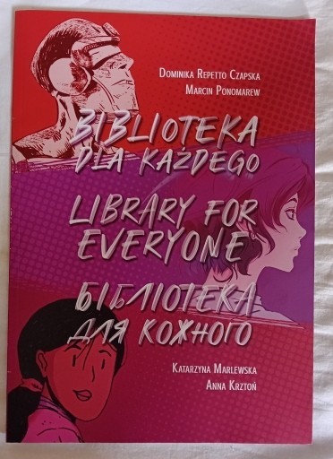 Zdjęcie oferty: Biblioteka dla kazdego komiks-unikat