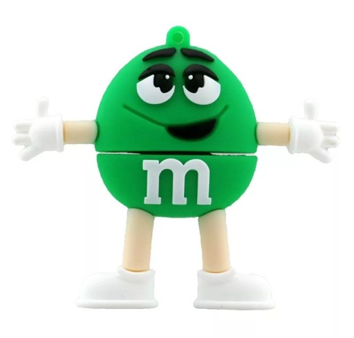 Zdjęcie oferty: Pendrive 64GB cukierek m&m's zielony mms USB 2.0