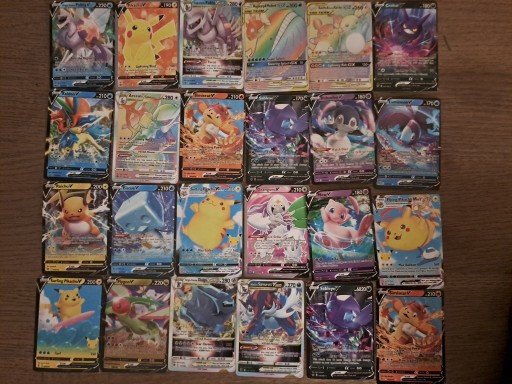 Zdjęcie oferty: Zestaw kart Pokemon (24 karty) - różne rodzaje