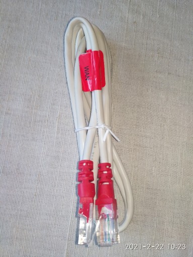 Zdjęcie oferty: Kabel Ethernet LAN / RJ45 przewód 1,5 metra dł 