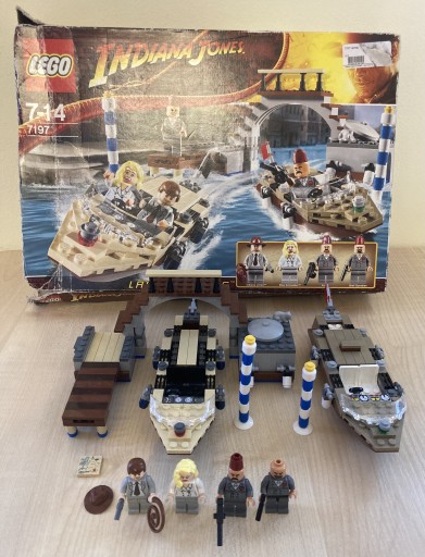 Zdjęcie oferty: LEGO Indiana Jones 7197 - Pościg w Wenecji