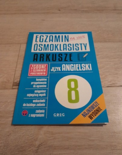 Zdjęcie oferty: Arkusze z języka angielskiego 