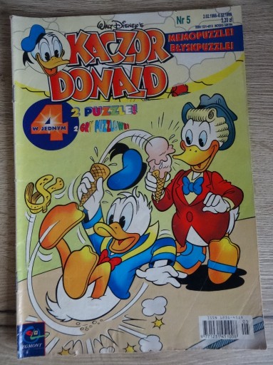 Zdjęcie oferty: DISNEY__ KOMIKS KACZOR DONALD__ nr  5/1999