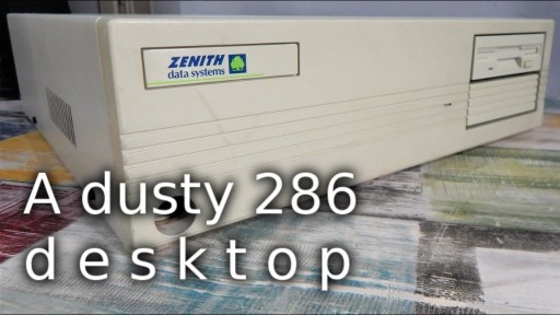 Zdjęcie oferty: Zenith ZCV-2525-EY Zenith Data Systems pc-286