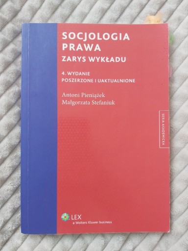 Zdjęcie oferty: Książka Socjologia Prawa, zarys wykładu 