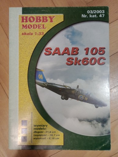 Zdjęcie oferty: Saab 105 Sk60C-Hobby Model