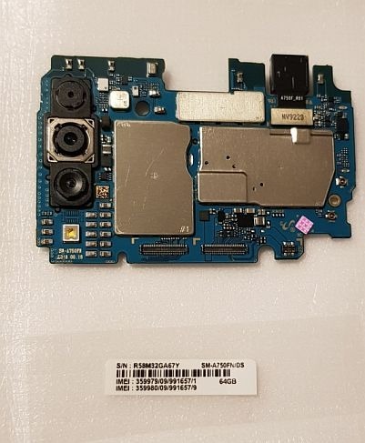 Zdjęcie oferty: Samsung Galaxy A7 2018 org.płyta główna pudełko