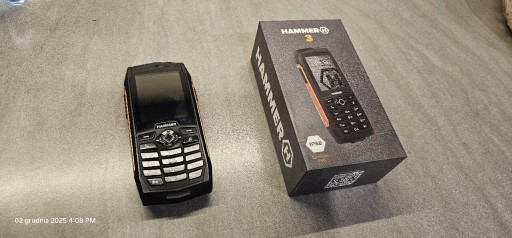Zdjęcie oferty: Telefon pancerny HAMMER 3 pomarańczowy