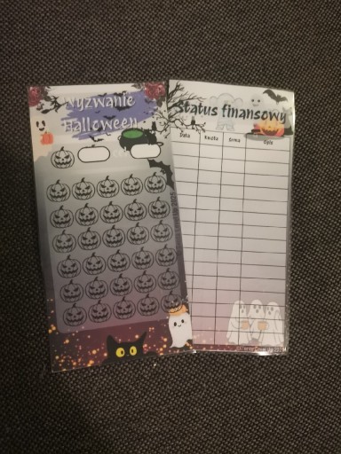 Zdjęcie oferty: Wyzwanie budżetowe A6 - Wyzwanie Halloween