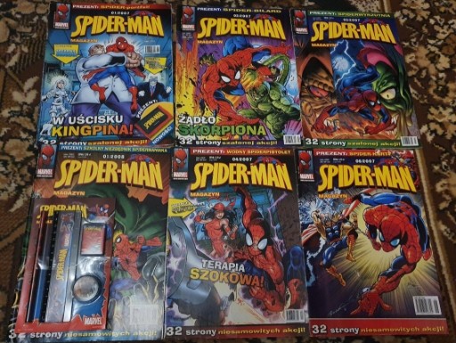 Zdjęcie oferty: Spider-man magazyn - lata 2007-2008
