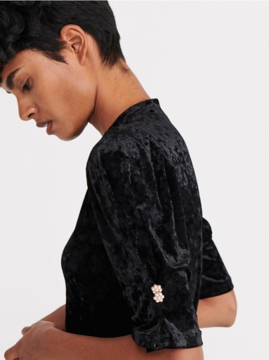 Zdjęcie oferty: Bluzka Reserved welwetowa aksamit welwet 34 XS