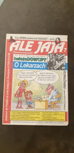 Zdjęcie oferty:  Ale Jaja Dowcipy o Lekarzach + Big Cyc Nowe 1996