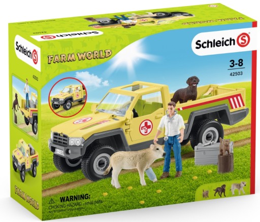 Zdjęcie oferty: Schleich - Samochód wizyta weterynarza na farmie 42503