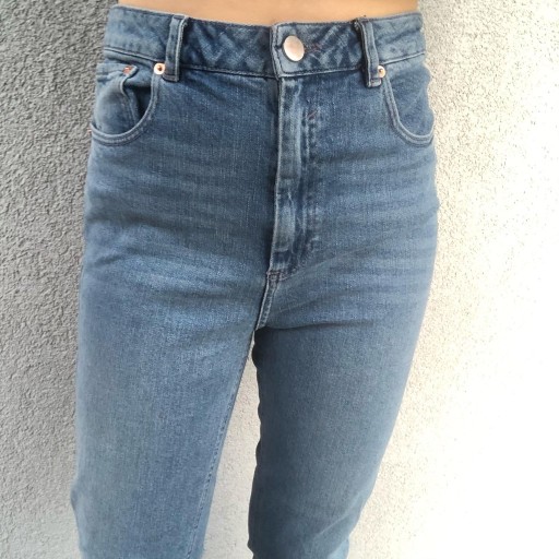 Zdjęcie oferty: Asos denim jeansy z wysokim stanem nowe! M/L