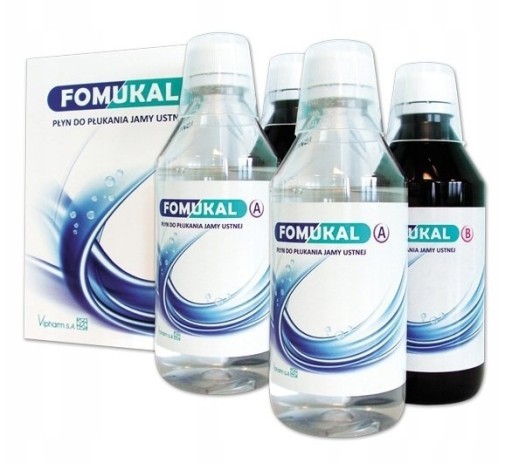 Zdjęcie oferty: Fomukal płyn do płukania jamy ustnej 4x225 ml