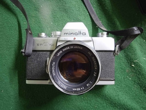 Zdjęcie oferty: Minolta Srt 101 + Rokkor PF 58mm 1.4