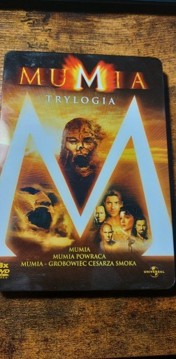 Zdjęcie oferty: Mumia Trylogia steelbox (3 DVD) PL