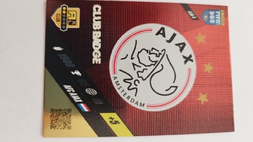 Zdjęcie oferty: Karta FIFA 365 Ajax