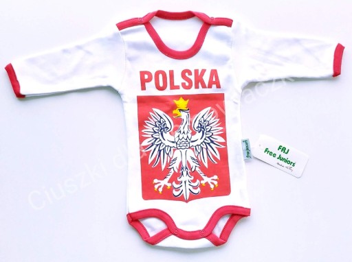 Zdjęcie oferty: Body niemowlęce "Polska" r. 80