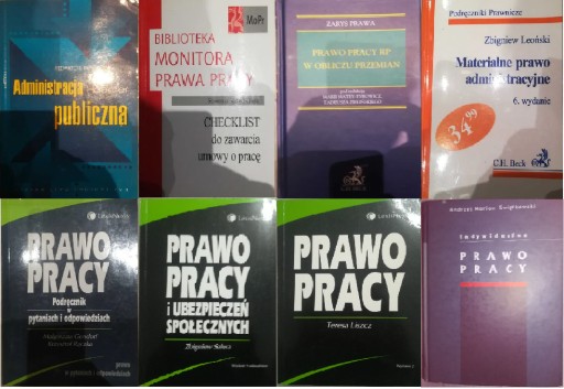 Zdjęcie oferty: Książki Prawo Pracy, Administracja