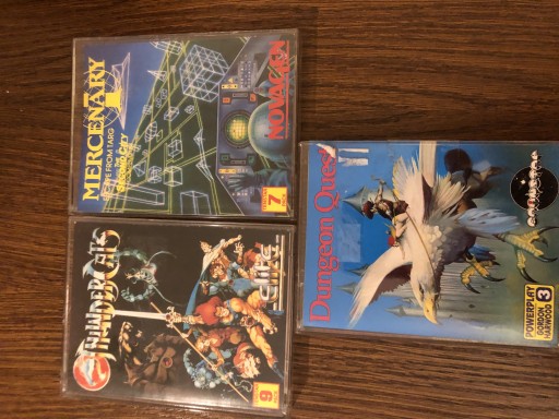 Zdjęcie oferty: DUNGEON QUEST /MERCENARY /THUNDERCATS/AMIGA